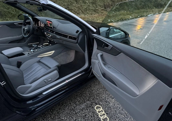 Audi A5 cena 127900 przebieg: 67500, rok produkcji 2018 z Warszawa małe 704
